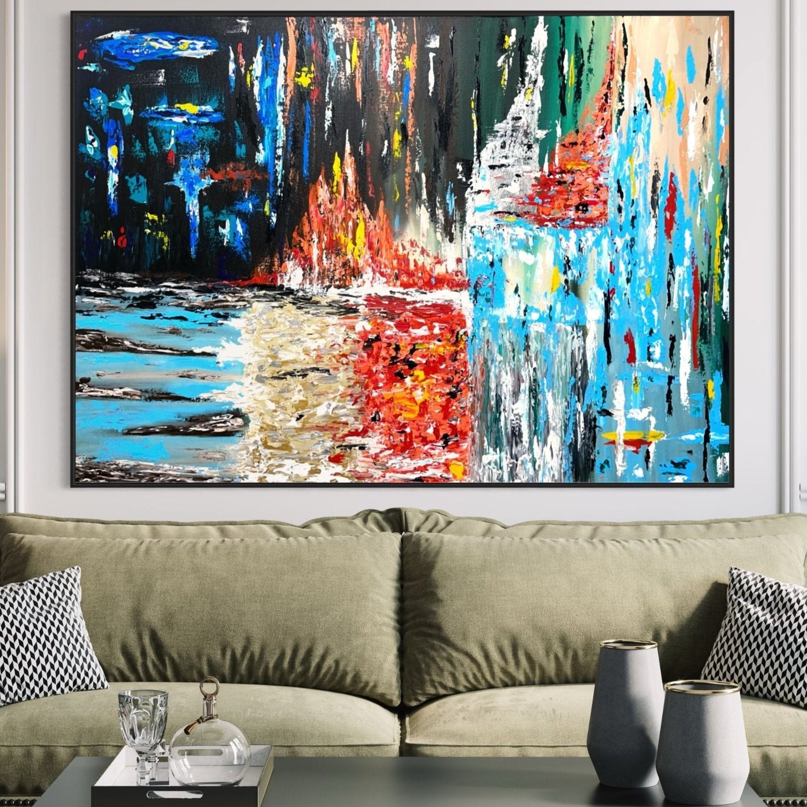 LIMITED EDITION PRINT - Connections - Canvas BY Albert Levi Art