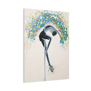 LIMITED EDITION PRINT - Dancing with Color - Canvas BY Albert Levi Art