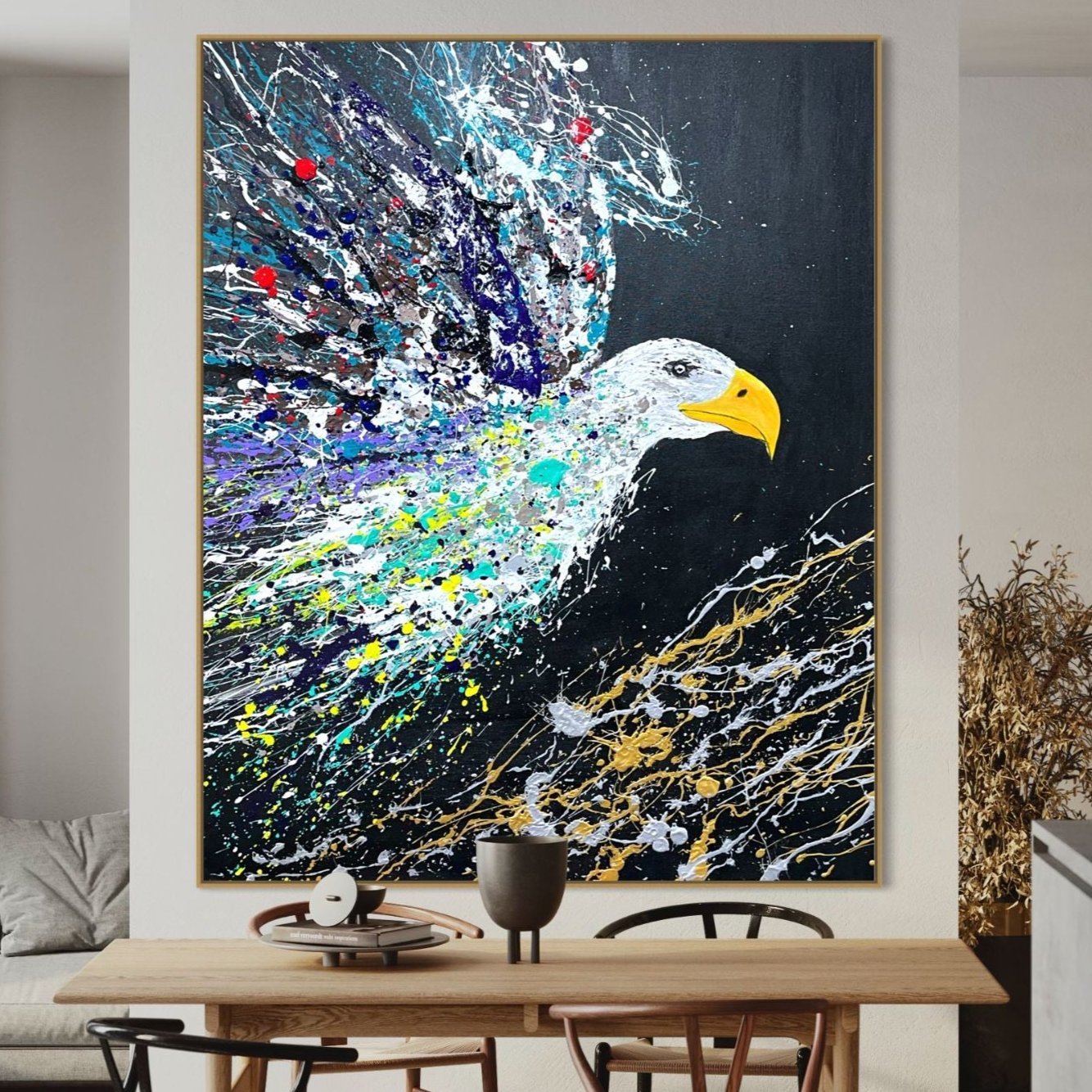 Limited Edition Print - Eagle's Flight - Canvas BY Albert Levi Art