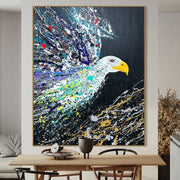 Limited Edition Print - Eagle's Flight - Canvas BY Albert Levi Art