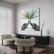 LIMITED EDITION PRINT - Everlasting Love - Canvas BY Albert Levi Art