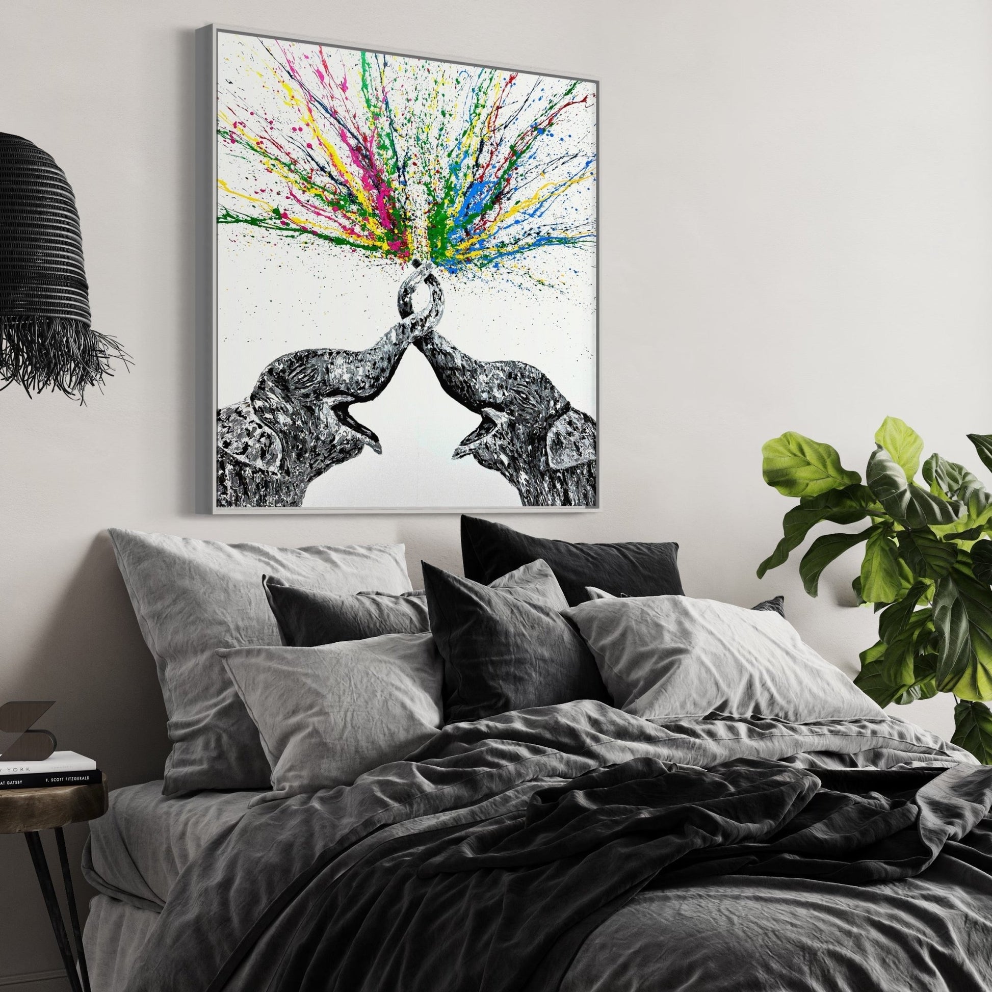 LIMITED EDITION PRINT - Everlasting Love - Canvas BY Albert Levi Art