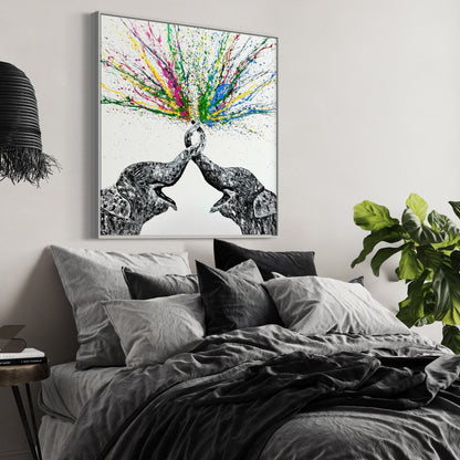 LIMITED EDITION PRINT - Everlasting Love - Canvas BY Albert Levi Art