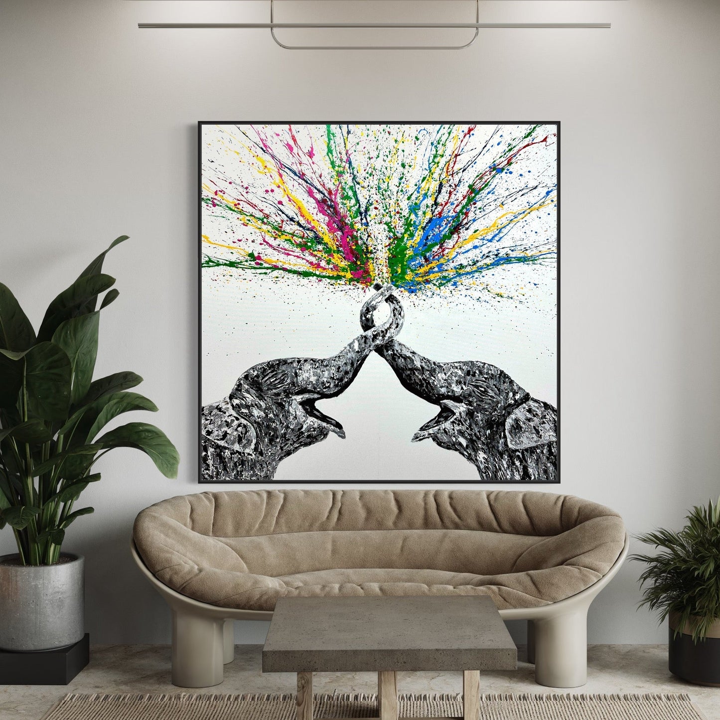 LIMITED EDITION PRINT - Everlasting Love - Canvas BY Albert Levi Art
