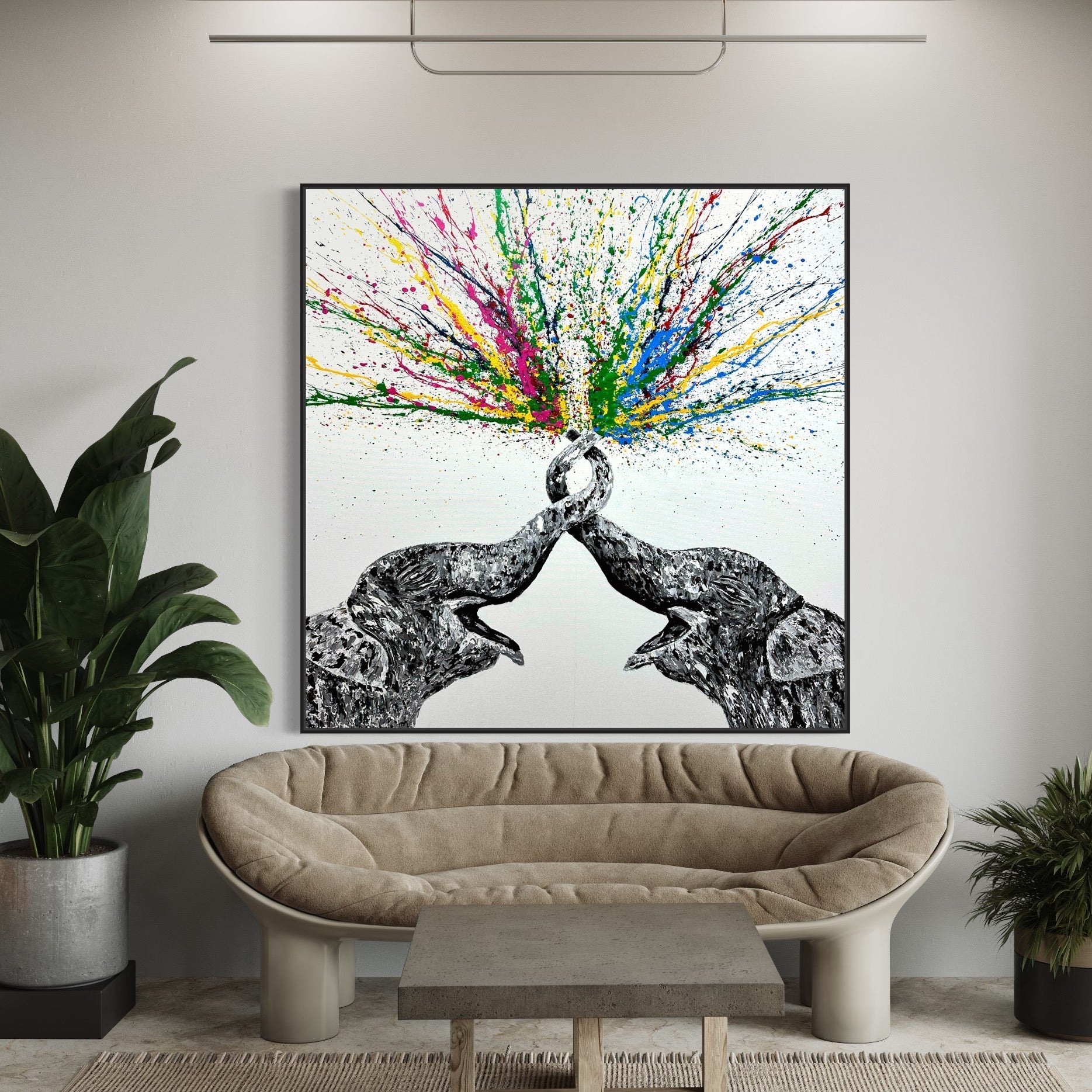 LIMITED EDITION PRINT - Everlasting Love - Canvas BY Albert Levi Art