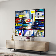 LIMITED EDITION PRINT - EXACT GEOMETRY - Canvas BY Albert Levi Art