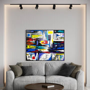 LIMITED EDITION PRINT - EXACT GEOMETRY - Canvas BY Albert Levi Art