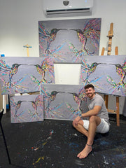 LIMITED EDITION PRINT - FREEDOM - Canvas BY Albert Levi Art