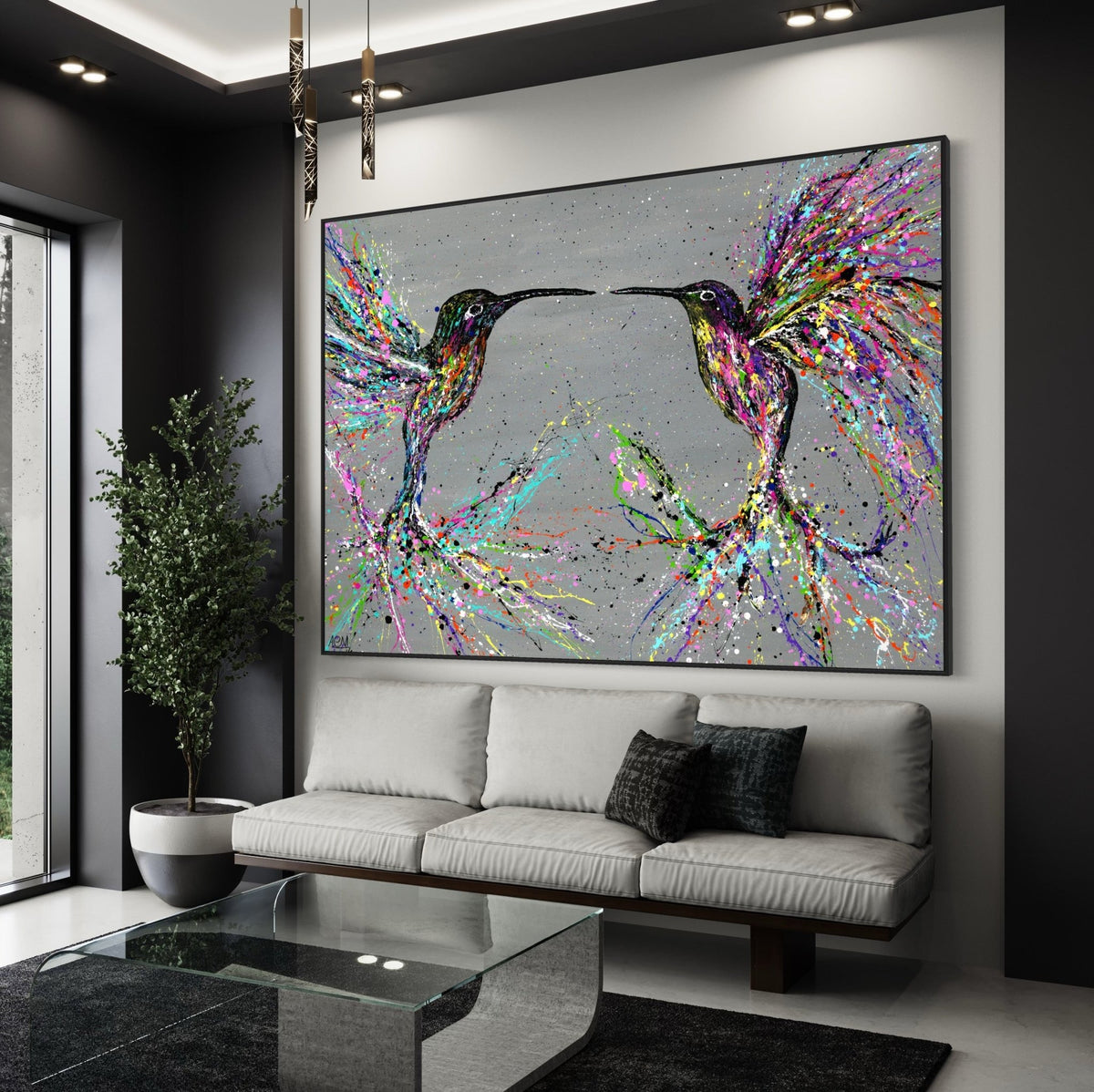LIMITED EDITION PRINT - FREEDOM - Canvas BY Albert Levi Art