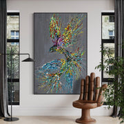 Limited Edition Print - Happiness - Canvas BY Albert Levi Art