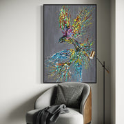 Limited Edition Print - Happiness - Canvas BY Albert Levi Art