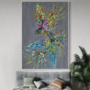 Limited Edition Print - Happiness - Canvas BY Albert Levi Art