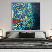 LIMITED EDITION PRINT - Hard life, good life - Canvas BY Albert Levi Art