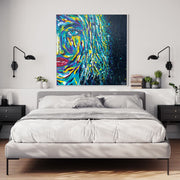LIMITED EDITION PRINT - Hard life, good life - Canvas BY Albert Levi Art