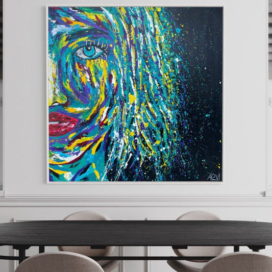 LIMITED EDITION PRINT - Hard life, good life - Canvas BY Albert Levi Art