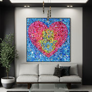 Colorful Canvas: "LIMITED EDITION PRINT - Heart of Protection" by Albert Levi Art