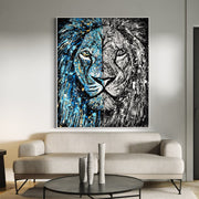 Colorful Canvas: "Limited Edition Print - Lion Of Judah" by Albert Levi Art