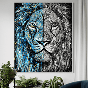 Colorful Canvas: "Limited Edition Print - Lion Of Judah" by Albert Levi Art