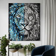 Colorful Canvas: "Limited Edition Print - Lion Of Judah" by Albert Levi Art