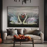 Limited Edition Print - LOVE - Canvas BY Albert Levi Art