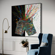 LIMITED EDITION PRINT - Me - Canvas BY Albert Levi Art