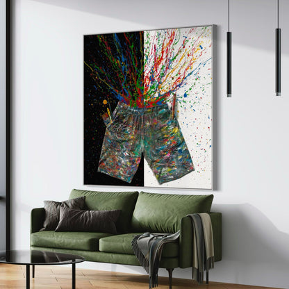 LIMITED EDITION PRINT - Me - Canvas BY Albert Levi Art