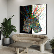 LIMITED EDITION PRINT - Me - Canvas BY Albert Levi Art