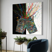 LIMITED EDITION PRINT - Me - Canvas BY Albert Levi Art