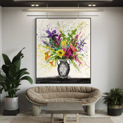 Limited Edition Print - My Bouquet - Canvas BY Albert Levi Art