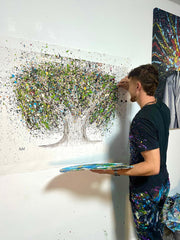 Colorful Canvas: "LIMITED EDITION PRINT - Natural" by Albert Levi Art