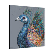 LIMITED EDITION PRINT - noble peacock - Canvas BY Albert Levi Art