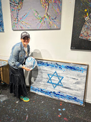 Limited Edition Print - Our connection - Canvas BY Albert Levi Art