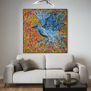 Colorful Canvas: "LIMITED EDITION PRINT - Peace Will Return" by Albert Levi Art