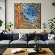 Colorful Canvas: "LIMITED EDITION PRINT - Peace Will Return" by Albert Levi Art