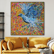 Colorful Canvas: "LIMITED EDITION PRINT - Peace Will Return" by Albert Levi Art