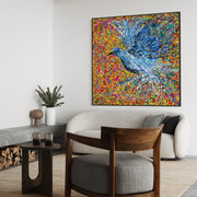 Colorful Canvas: "LIMITED EDITION PRINT - Peace Will Return" by Albert Levi Art
