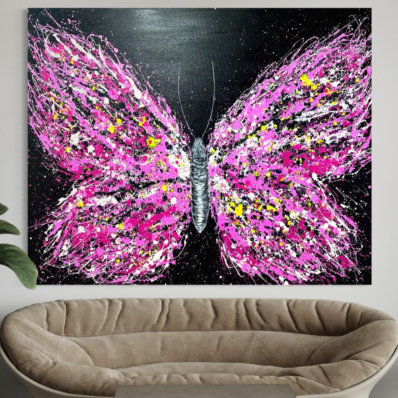 Limited Edition Print - Pink Dream - Canvas BY Albert Levi Art