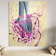 Limited Edition Print - Powerful Dance - Canvas BY Albert Levi Art