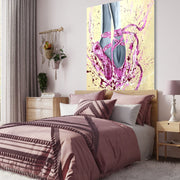 Limited Edition Print - Powerful Dance - Canvas BY Albert Levi Art