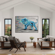 LIMITED EDITION PRINT - Roar of Strength - Canvas BY Albert Levi Art