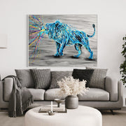 LIMITED EDITION PRINT - Roar of Strength - Canvas BY Albert Levi Art