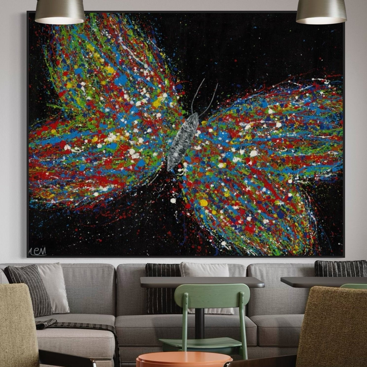 Limited Edition Print - The Magic Of Color - Canvas BY Albert Levi Art