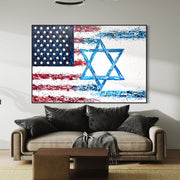 Limited Edition Print - TOGETHER WE WILL WIN - Canvas BY Albert Levi Art