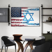 Limited Edition Print - TOGETHER WE WILL WIN - Canvas BY Albert Levi Art