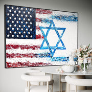 Limited Edition Print - TOGETHER WE WILL WIN - Canvas BY Albert Levi Art