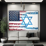 Limited Edition Print - TOGETHER WE WILL WIN - Canvas BY Albert Levi Art