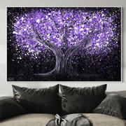 LIMITED EDITION PRINT - Tranquil Purple - Canvas BY Albert Levi Art