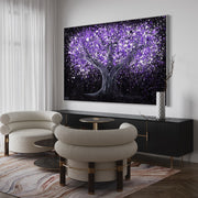 LIMITED EDITION PRINT - Tranquil Purple - Canvas BY Albert Levi Art
