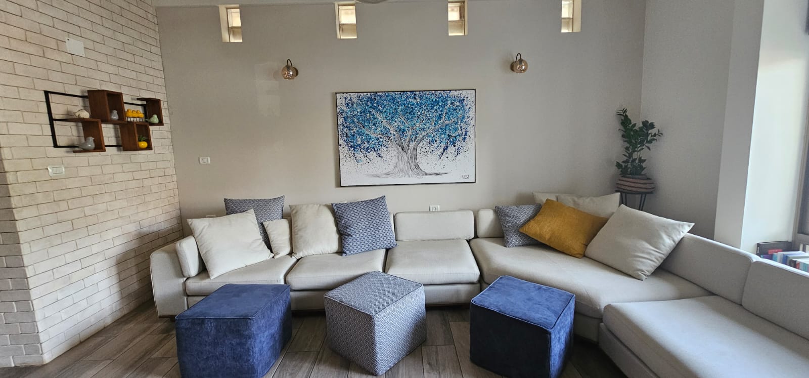 LIMITED EDITION PRINT - Tree of Life - Blue Life - Canvas BY Albert Levi Art