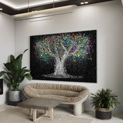 Limited Edition Print - Tree Of Life - Colorful Dream - Canvas BY Albert Levi Art